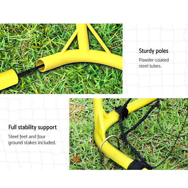 Everfit Soccer Football Goal Net Kids Outdoor Training Sports 3.6M Xl Soccer Goals