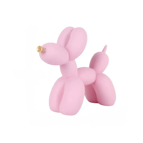 Figurine Nordic Balloon Dog Pink Resin For Living Room Decoration Accessories Sculptures & Figurines