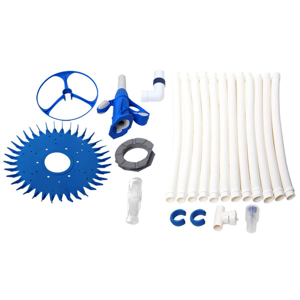 Aquabuddy Pool Cleaner Swimming Automatic Floor Climb Wall Vacuum 10M Hose Pool Cleaners & Vacuums