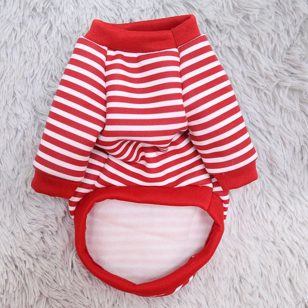 Pocket Bear Dog Hoodies Winter Warm Fluffy Clothing Sweatshirt Small Cat Puppy Costume Dog Clothing & Shoes