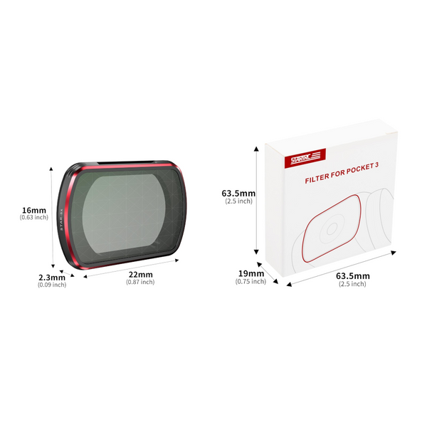 Pocket 3 Lens Filter For Dji Camera Drone Accessories