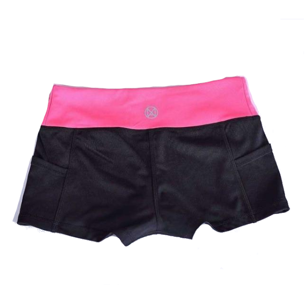 Pocket Yoga Shorts Women Gym Wear Spandex Pants Fitness Exercise Men's Shorts