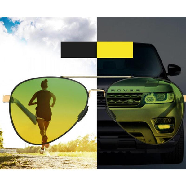 Polarized Night Vision Glasses Day Dual Use Suitable For Outdoor Driving Sunglasses