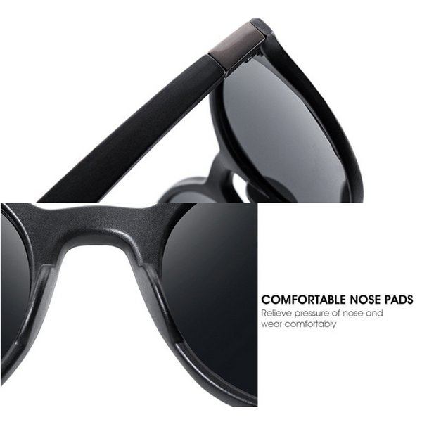 Polarized Unbreakable Tr Frame Uv400 Protection Men Women Sunglasses