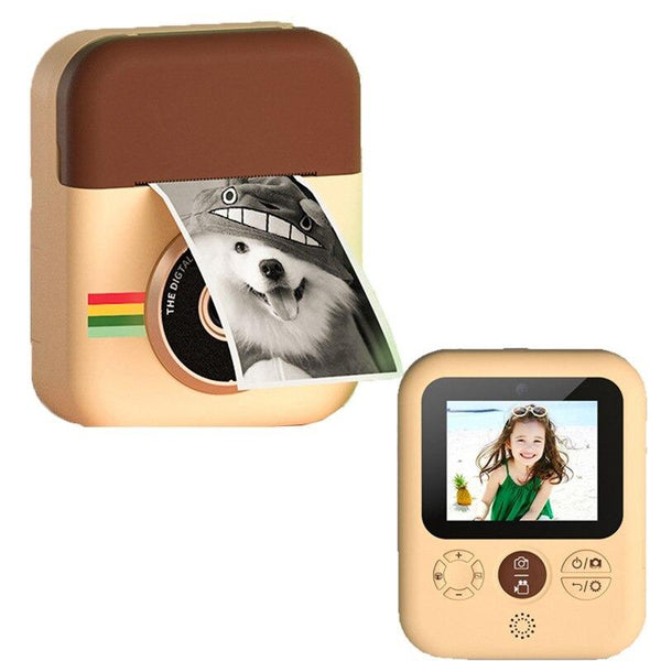 Photography Videography Children's Polaroid Thermal Printing Camera 12M Pixel Instant Cameras