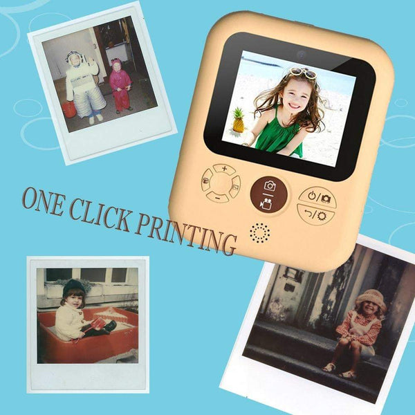 Photography Videography Children's Polaroid Thermal Printing Camera 12M Pixel Instant Cameras