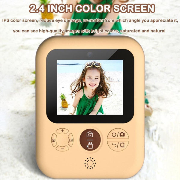 Photography Videography Children's Polaroid Thermal Printing Camera 12M Pixel Instant Cameras