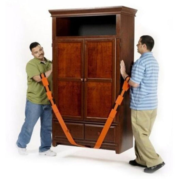 Polyester Moving Strap Furniture Lifter 2Pcs Orange Basic Sets Strapping Hardware