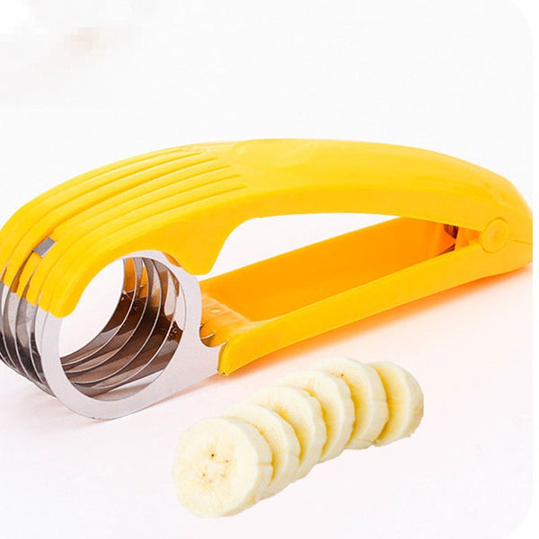 Popular Kitchen Accessories Banana Slicer Chopper Fruit Cutter Cucumber Salad Vegetable Peeler Gadgets Peelers & Slicers