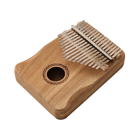 Portable 17 Tone Wooden Kalimba Thumb Piano Key African Musical Instrument Finger