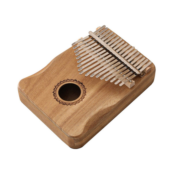 17 Tone Kalimba Thumb Piano Key African Musical Instrument Finger Kalimbas