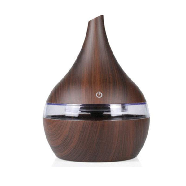 Humidifier Usb Ultrasonic Aroma Diffuser With Seven Colors Led 300Ml Aromatherapy