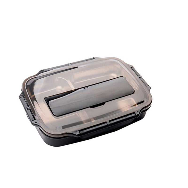 304 Stainless Steel Lunch Box Compartment Bento Kitchen Leakproof Food Container With Bag Lunchboxes