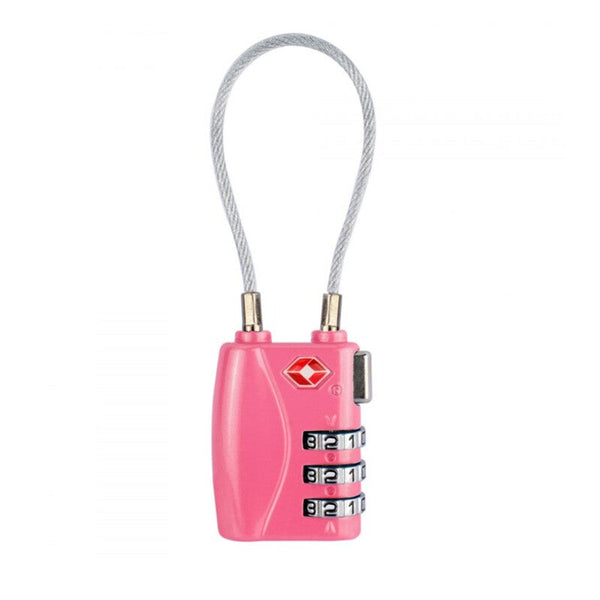 Anti Theft Password Lock Mini Bag Small Padlock Customs Zinc Alloy Locks & Security