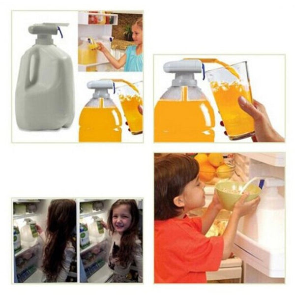 Portable Automatic Magic Tap Spill Proof Water Drink Dispenser White