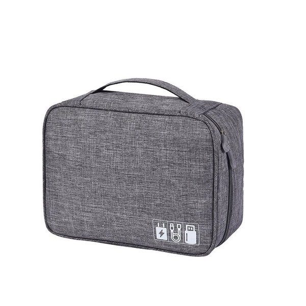 Cable Digital Organizer Gadgets Wires Charger Power Battery Zipper Cosmetic Case Accessories Item Storage Bags