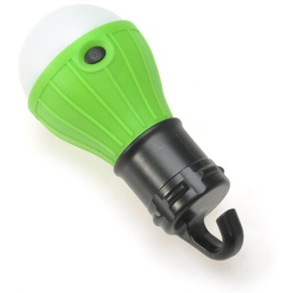Portable Camping Tent Lamp Light With Hanging Hook Green
