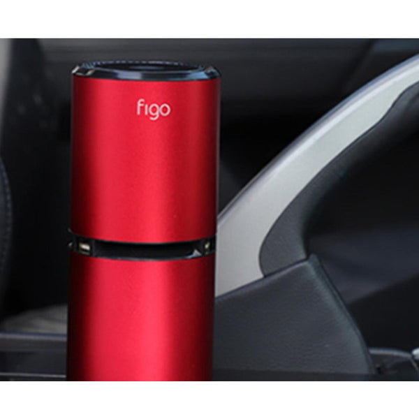 Portable Car Air Purifier Negative Ion Outdoor Protect Family Health Odor Allergies Eliminator