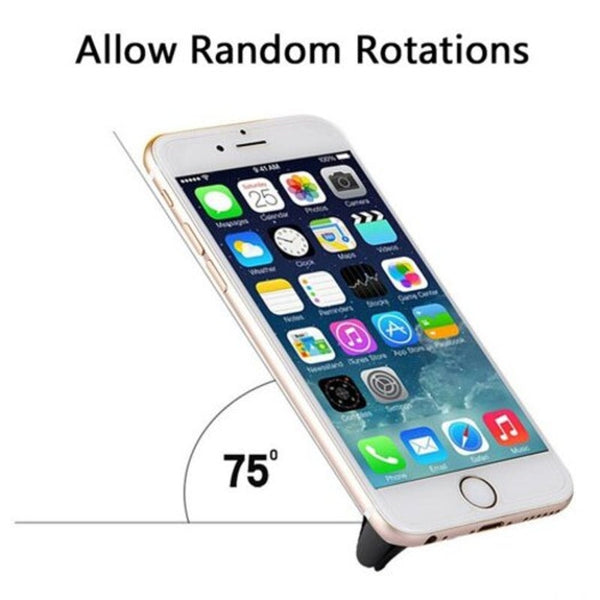 Mounts & Holders Portable Car Holder Magnetic Kitphone Gps Stand Bracket Black