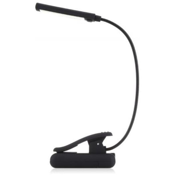 Clip On Book Lamp Flexible Light For Kids Reading Black Reading Lights