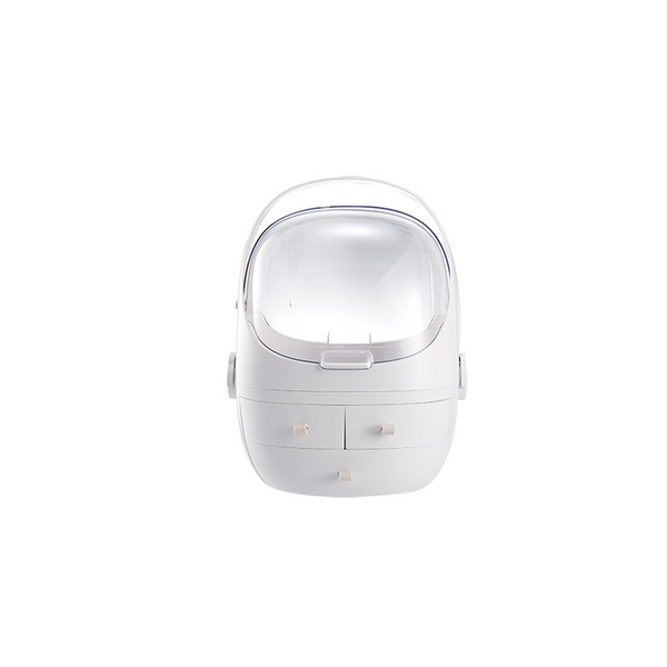 Cosmetic Multifunctional Box Skin Care Product Storage White Makeup Bags & Cases