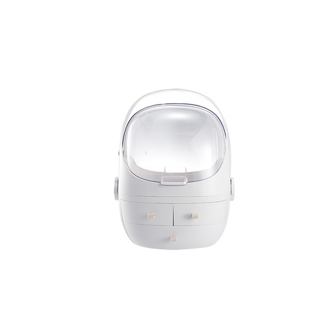 Cosmetic Multifunctional Box Skin Care Product Storage White Makeup Bags & Cases