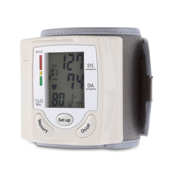 Digital Automatic Wrist Upper Arm Care Blood Pressure Monitor Blood Pressure Monitoring