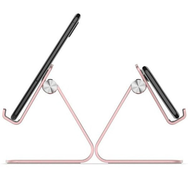 Portable Durable Universal 2019 Foldable Lazy Mobile Phone Desktop Stand Flamingo Pink