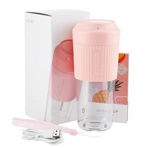 Portable Electric Juicer Cup Smoothie Blender Usb Charging Mini Multi-Function Fruits Mixer Small Home Make Machine