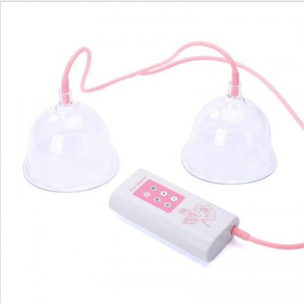 Portable Electric Breast Enlargement Device Vacuum Pump Cup Massager Enhancing