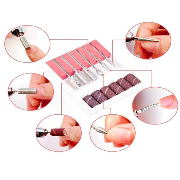 Electric Nail Drill Professional Pen Shape Finger Toe Care Polishing Machine For Exfoliatingpolishingnail Removing Acrylic Tools Manicure & Pedicure T