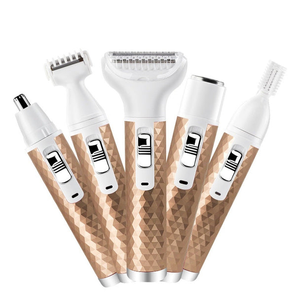 Electric Razor For Women Body Nose Hair Trimmer Face Shavers Eyebrow Clippers & Trimmers