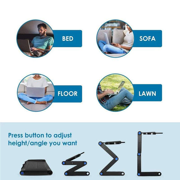 Laptop Desks Portable Folding Standing Home Office Desks