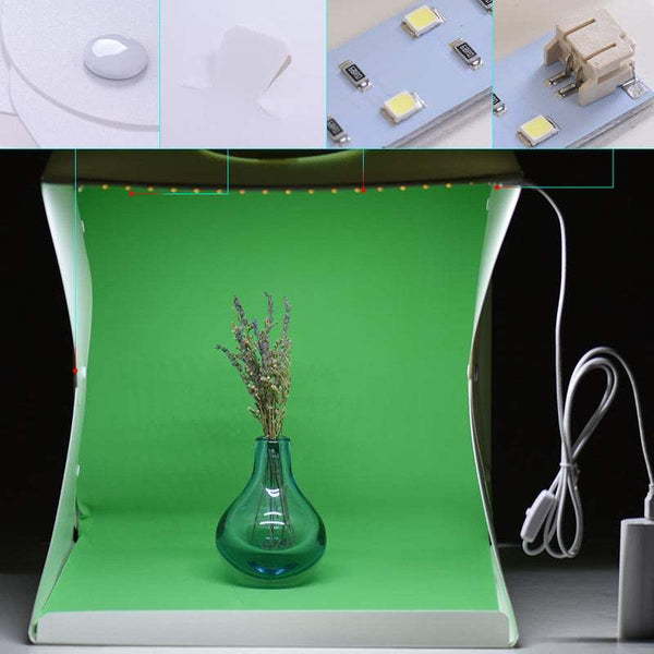 Camera Folding Light Foldable Photography Lightbox Studio Soft Box Tent Cube Softboxes & Diffusers