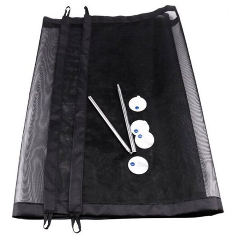 Folding Pet Isolation Fence For Organization Black Fences & Pens