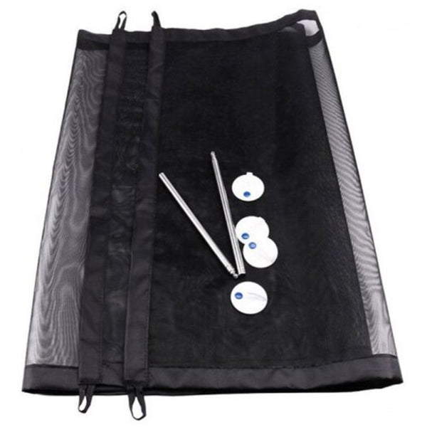 Folding Pet Isolation Fence For Organization Black Fences & Pens