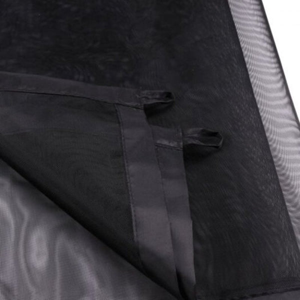 Folding Pet Isolation Fence For Organization Black Fences & Pens