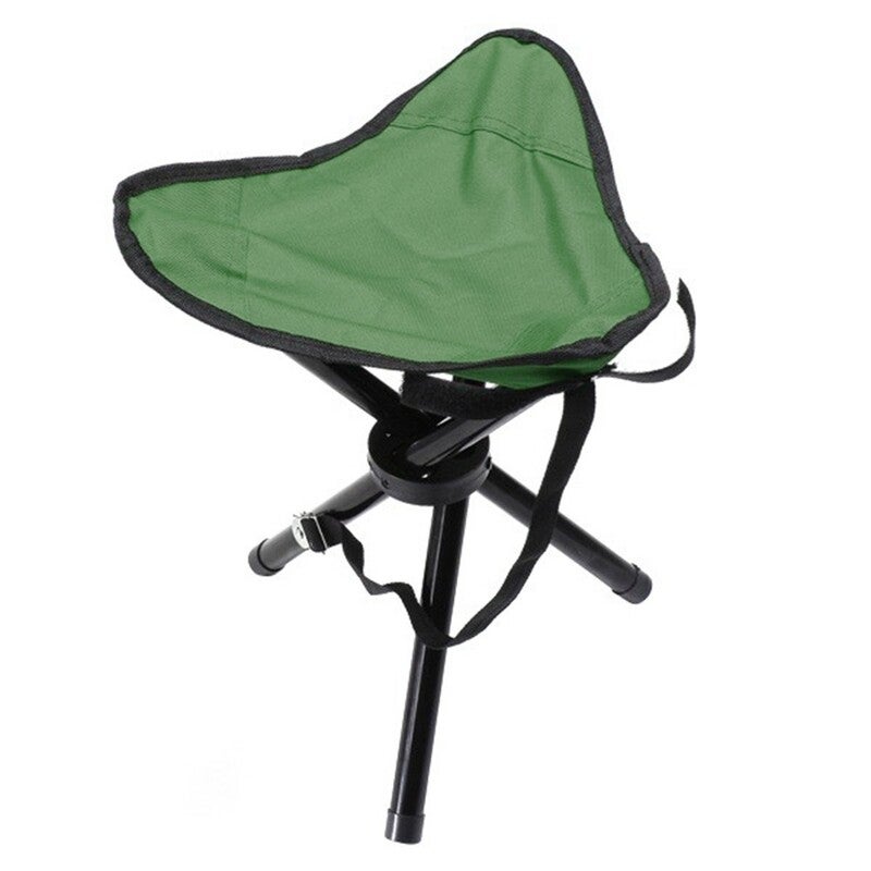 Folding Tripod Chair Green Chairs & Seats