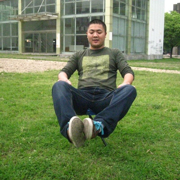 Portable Folding Tripod Chair Red Chairs & Seats