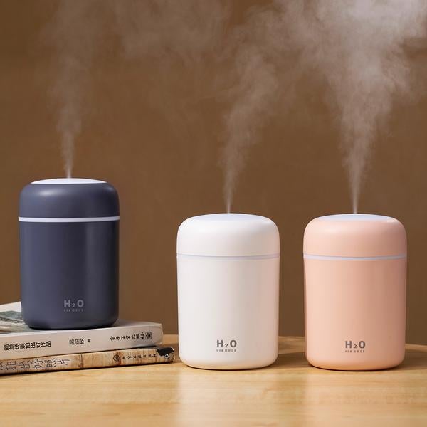 H2o Ultrasonic Air Humidifier Essential Oils Romantic Night Light Humidifiers