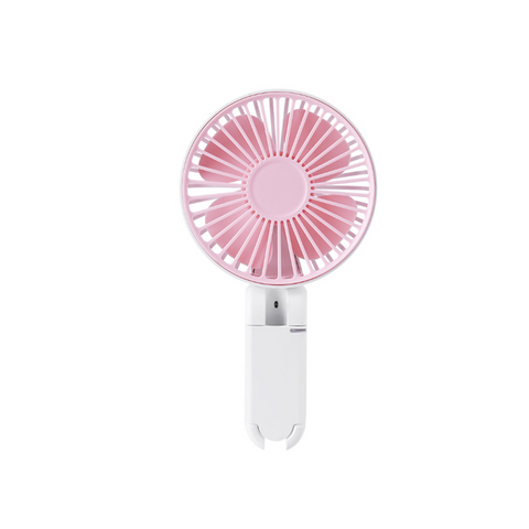 Handheld Held Rechargeable Small Fan Foldable Mini Pink Portable Fans