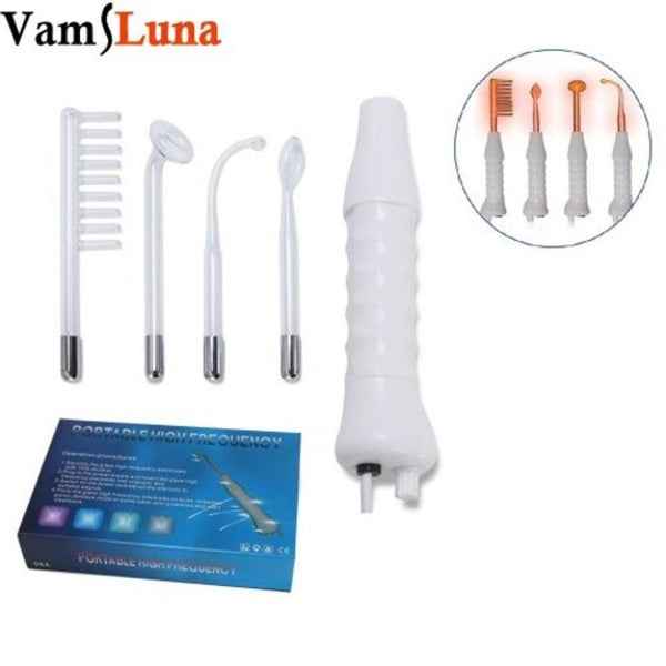 Portable Handheld High Frequency Facial Machine Acne Anti Inflammatory Skin Tightening No Retail Package