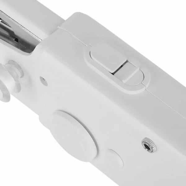 Sewing Machines Portable Handy Stitch Battery Power Handheld Sewing Machine White