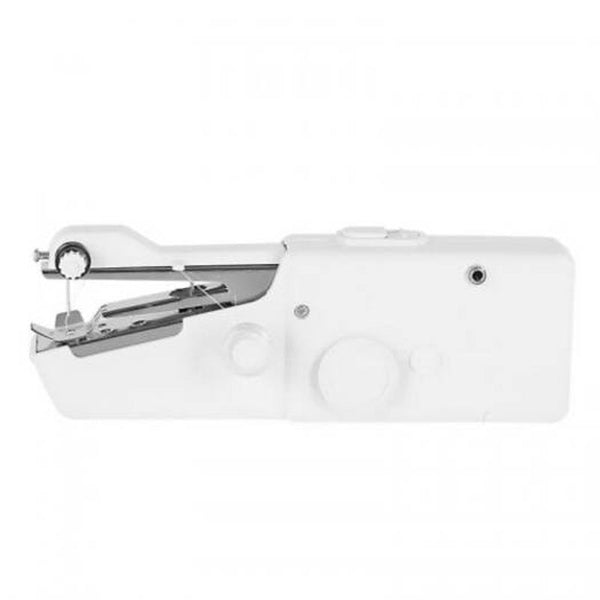 Sewing Machines Portable Handy Stitch Battery Power Handheld Sewing Machine White
