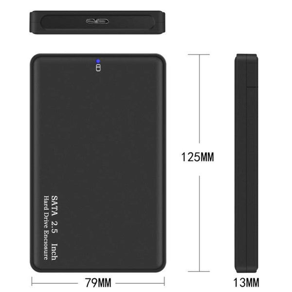 Portable External Hard Drives Hardisk 2.5 Inch Sata To Usb 3.0 Tool Free Enclosure Seagate Toshiba Samsung Hitachi Iii Hdd Ssd Ps4 Uasp