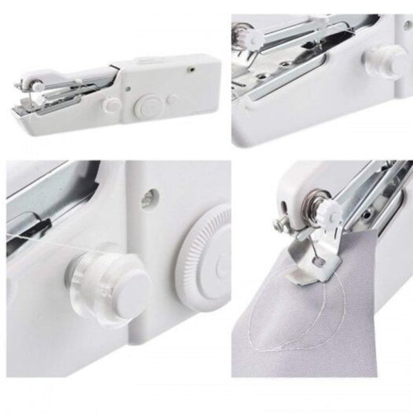 Household Mini Hand Sewing Machine White Sewing Machines