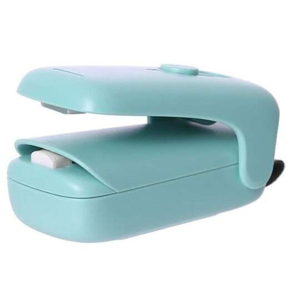 Impulse Manual Hand Sealer Heat Sealing Machine With Mini Cutter Hanging Rope Blue Sealers & Sealing Machines