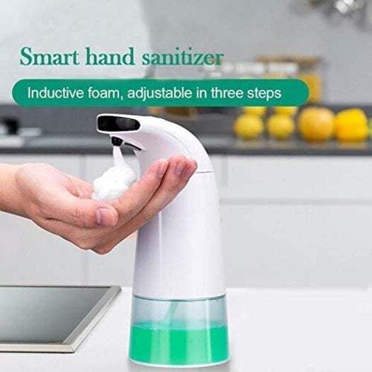 Soap Dispensers Intelligent Automatic Induction Foam Washing Mobile Phone Infrared White Soap Dishes & Dispensers