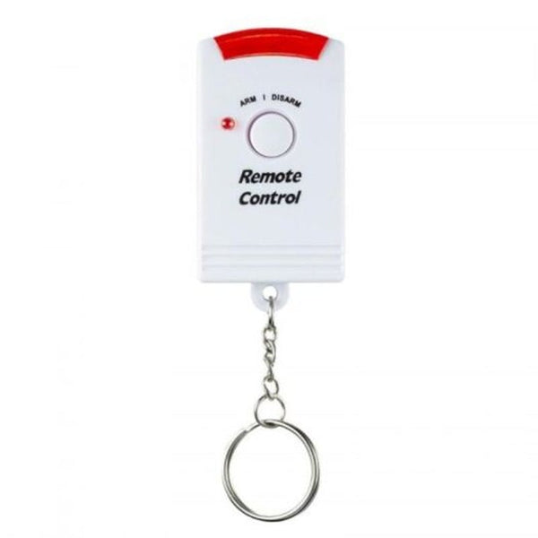 Portable Ir Wireless Motion Sensor Remote Home Security Burglar Alarm System White