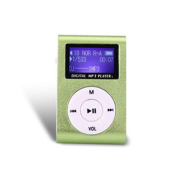 Mp3 Players Portable Lossless Sound Quality Music With Screen Clip Card Metal Iron For Students Gift / Sports Walkman Ipods & Mp3 Players